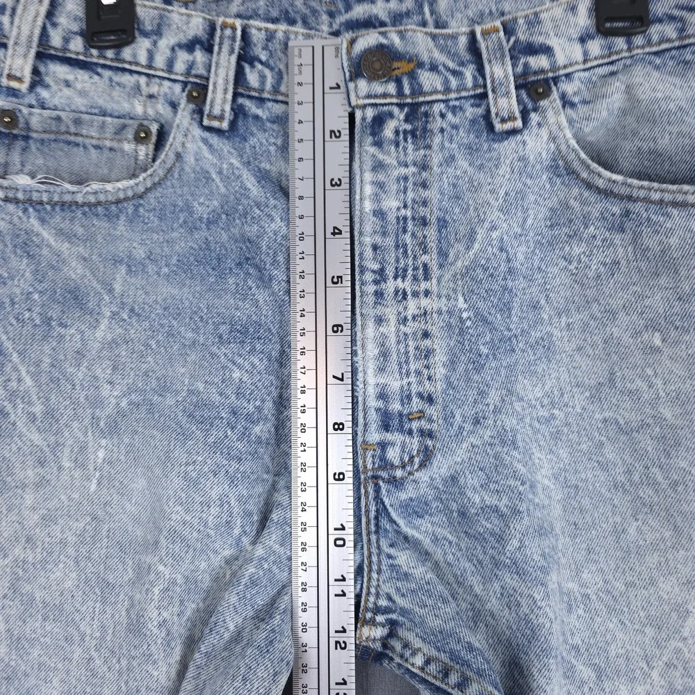 Vintage Levis 540 Jeans Mens 34x30 (Fits 32x30) Acid Wash Denim 80s USA‎ Red Tab